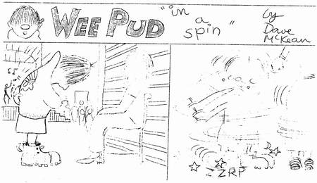 Wee Pud - in a spin
